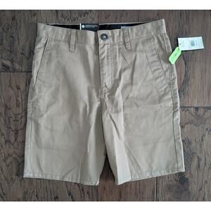 Volcom Frickin Chino Shorts Preppy Modern Straight NEW!